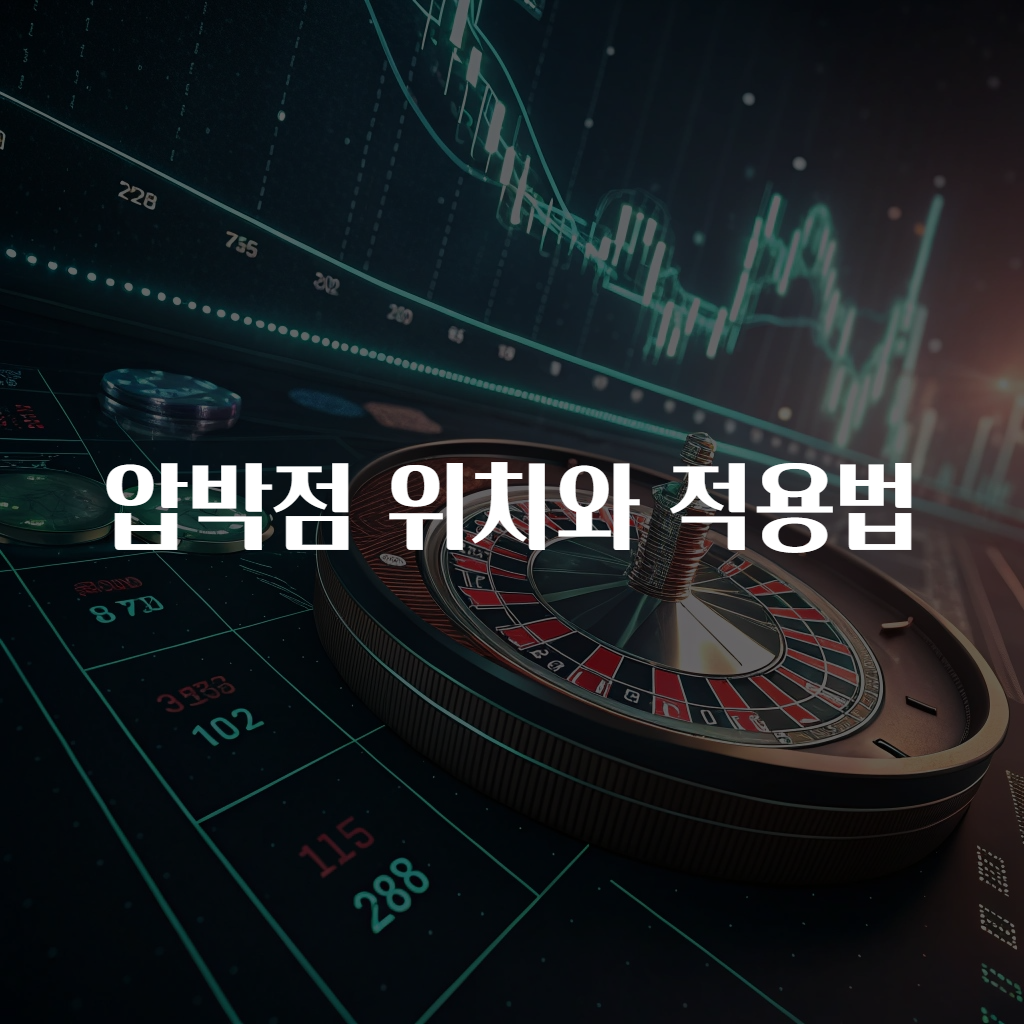 압박점 위치와 적용법