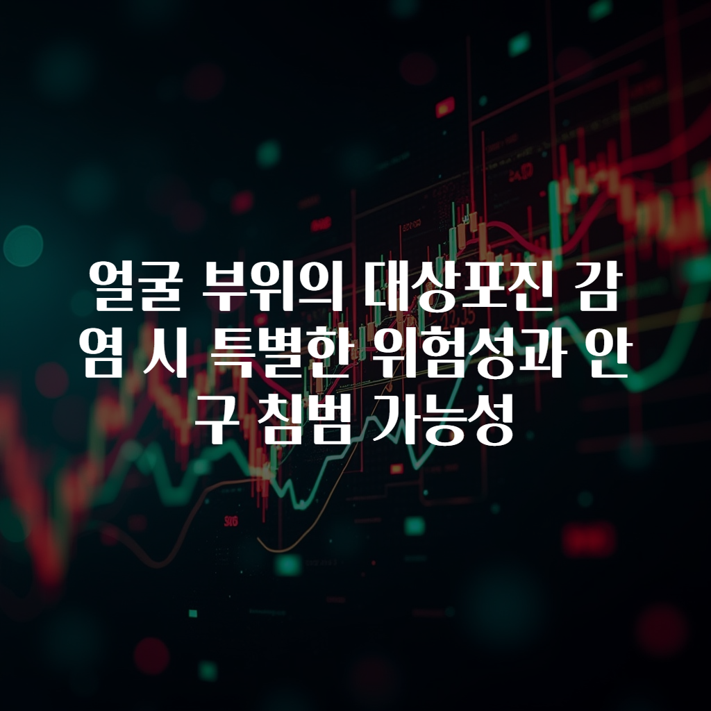 얼굴 부위의 대상포진 감염 시 특별한 위험성과 안구 침범 가능성