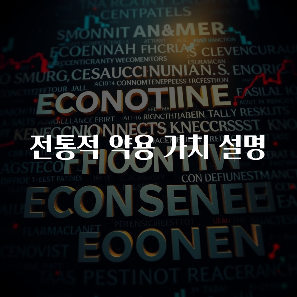 전통적 약용 가치 설명