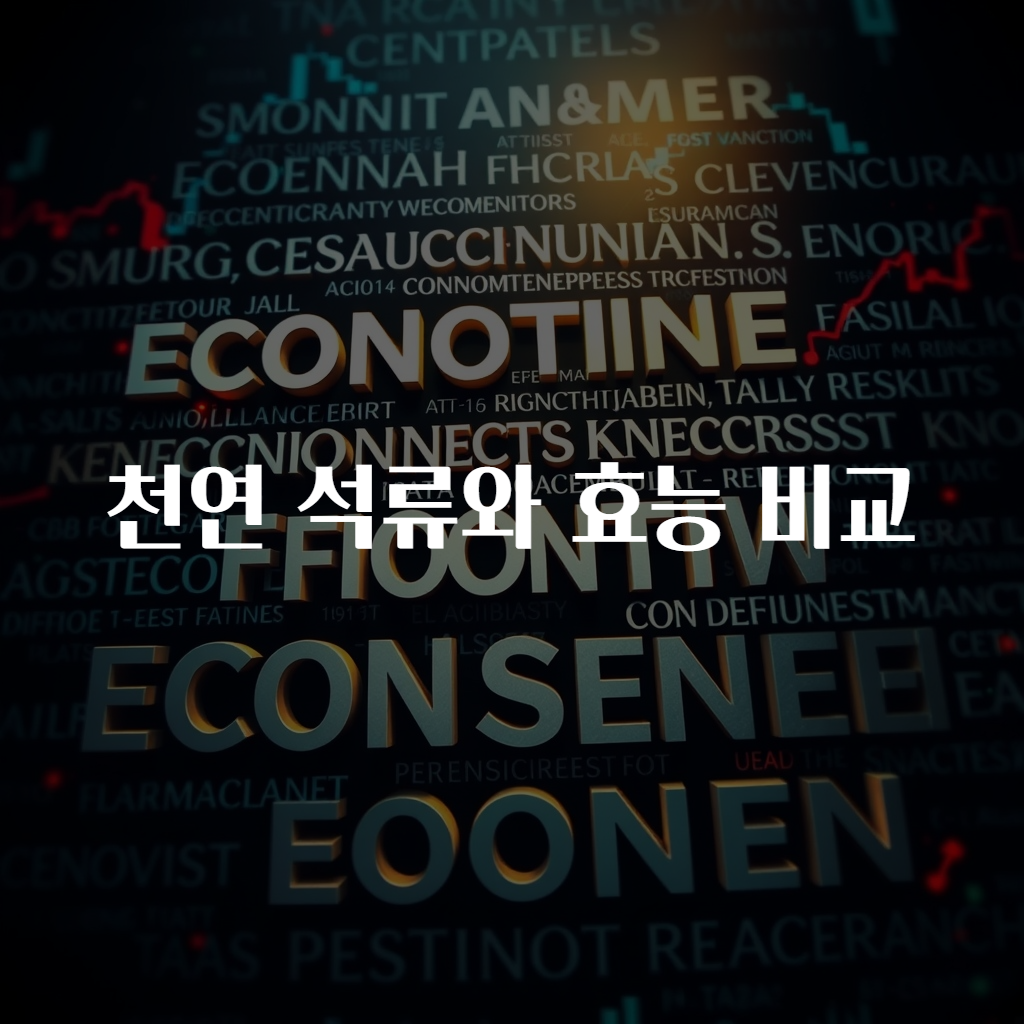 천연 석류와 효능 비교