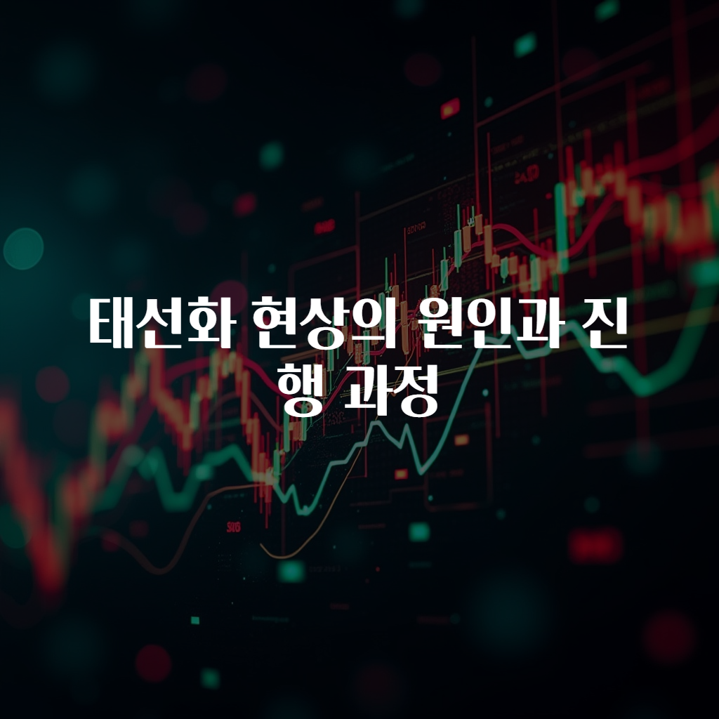 태선화 현상의 원인과 진행 과정