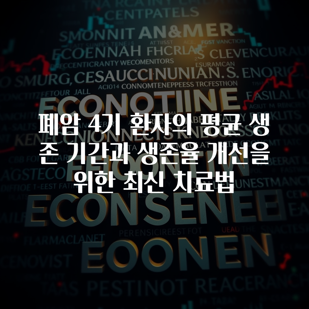 폐암 4기 환자의 평균 생존 기간과 생존율 개선을 위한 최신 치료법