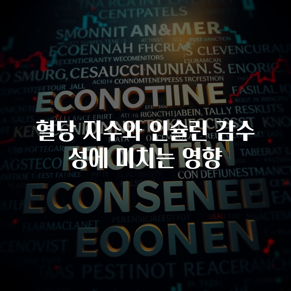 혈당 지수와 인슐린 감수성에 미치는 영향