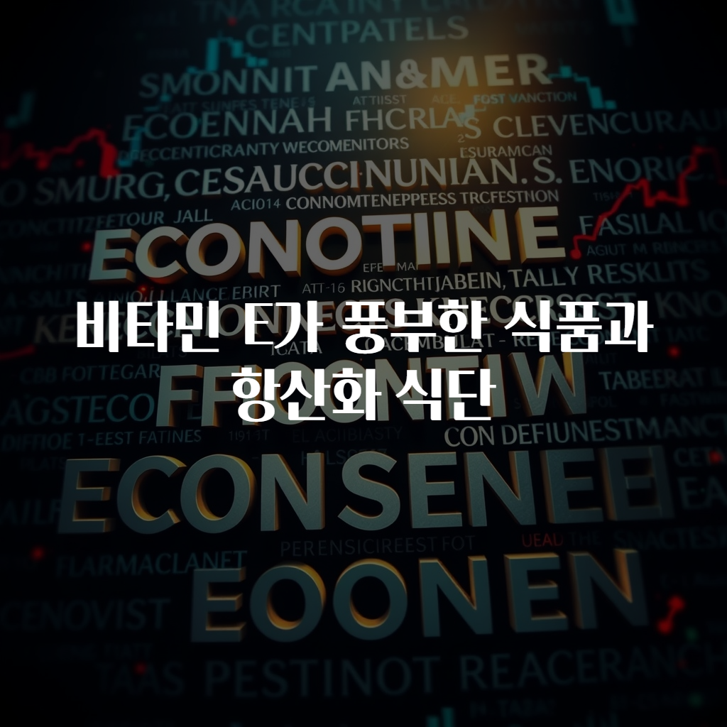 비타민 E가 풍부한 식품과 항산화 식단