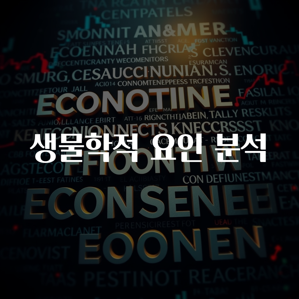 생물학적 요인 분석