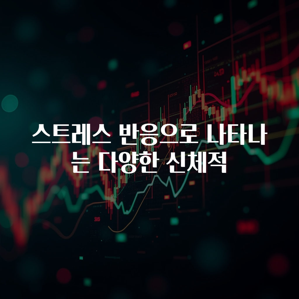 스트레스 반응으로 나타나는 다양한 신체적