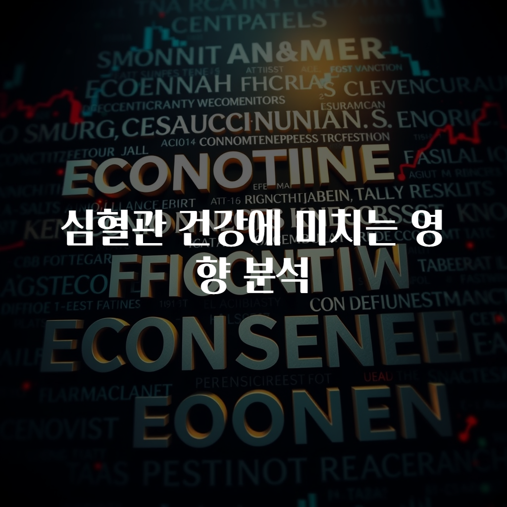 심혈관 건강에 미치는 영향 분석