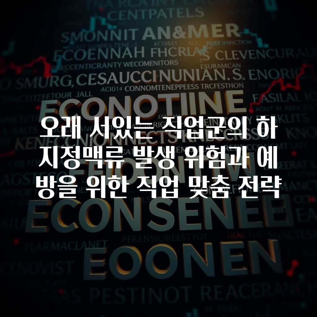 오래 서있는 직업군의 하지정맥류 발생 위험과 예방을 위한 직업 맞춤 전략