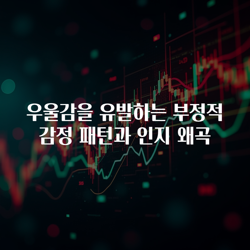 우울감을 유발하는 부정적 감정 패턴과 인지 왜곡