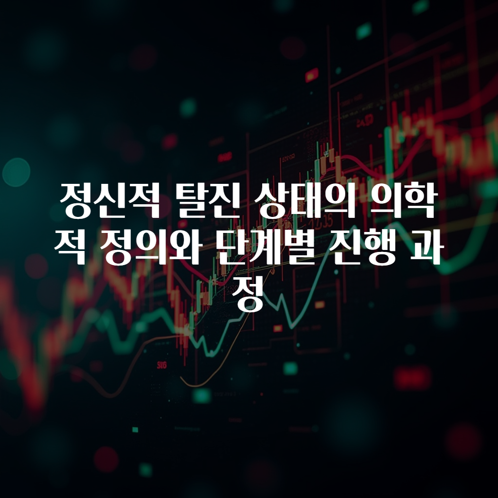 정신적 탈진 상태의 의학적 정의와 단계별 진행 과정